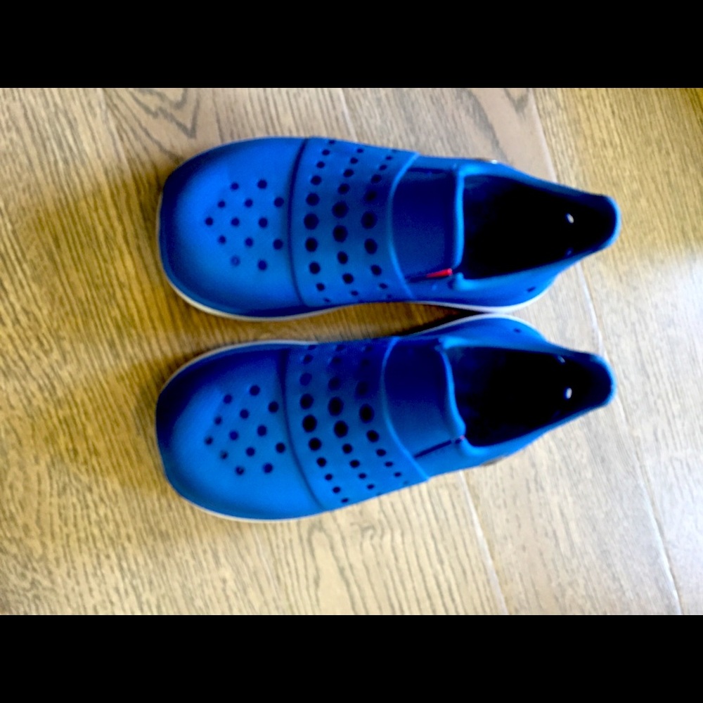 Joybees Blue Splash Sneaker water beach shoes J1-2 EUC